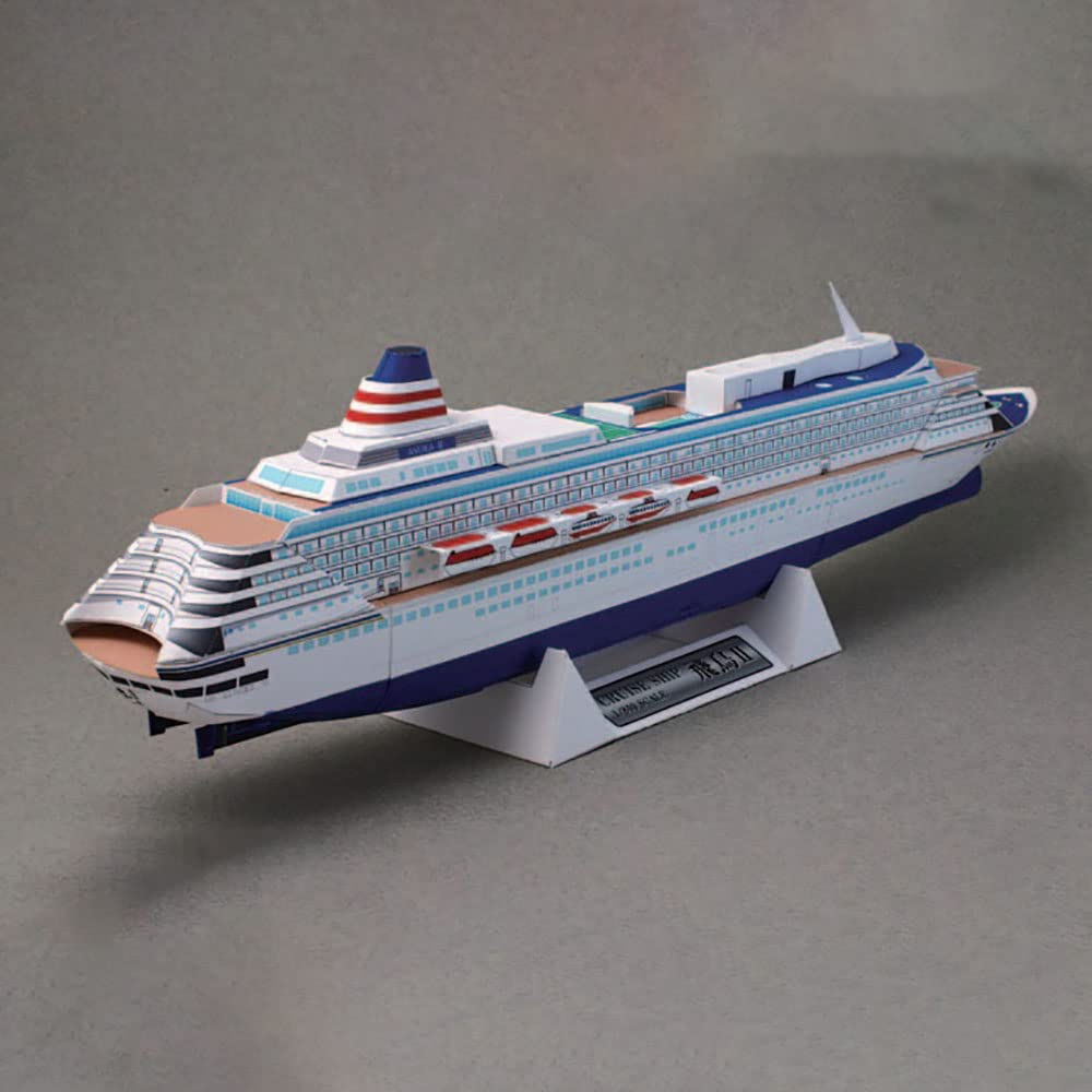 Amazon.co.jp: 1/800 Japan Asuka II Cruise Ship Model Building Kit